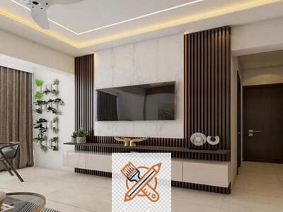 ديكور شاشات خشب