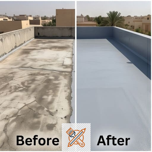 أعمال عزل الأسطح