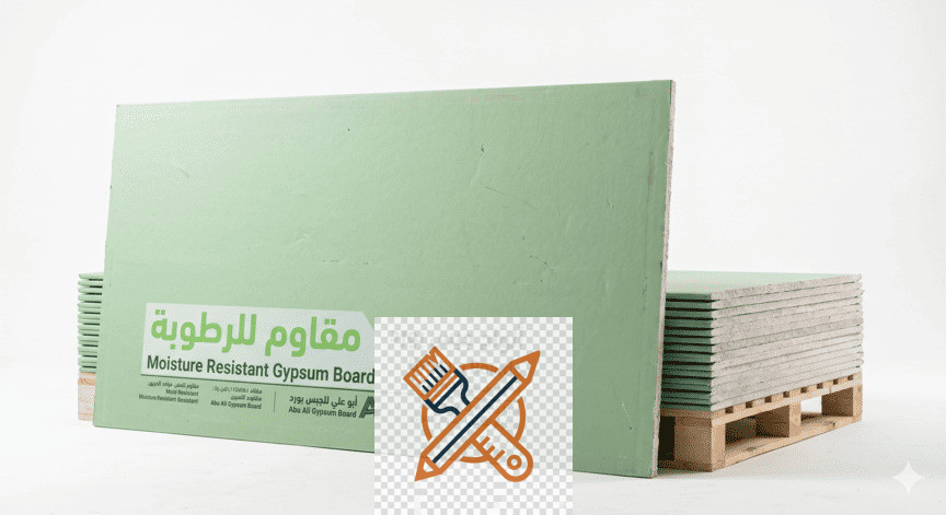 ألواح جبس بورد مقاوم للرطوبة